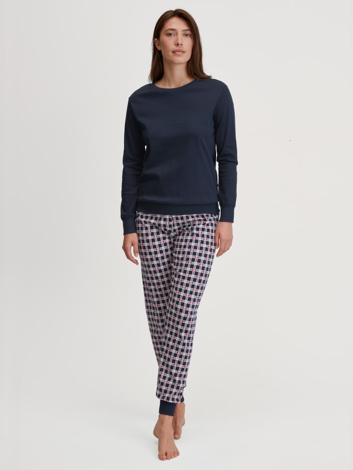Pyjama in dark sapphire
