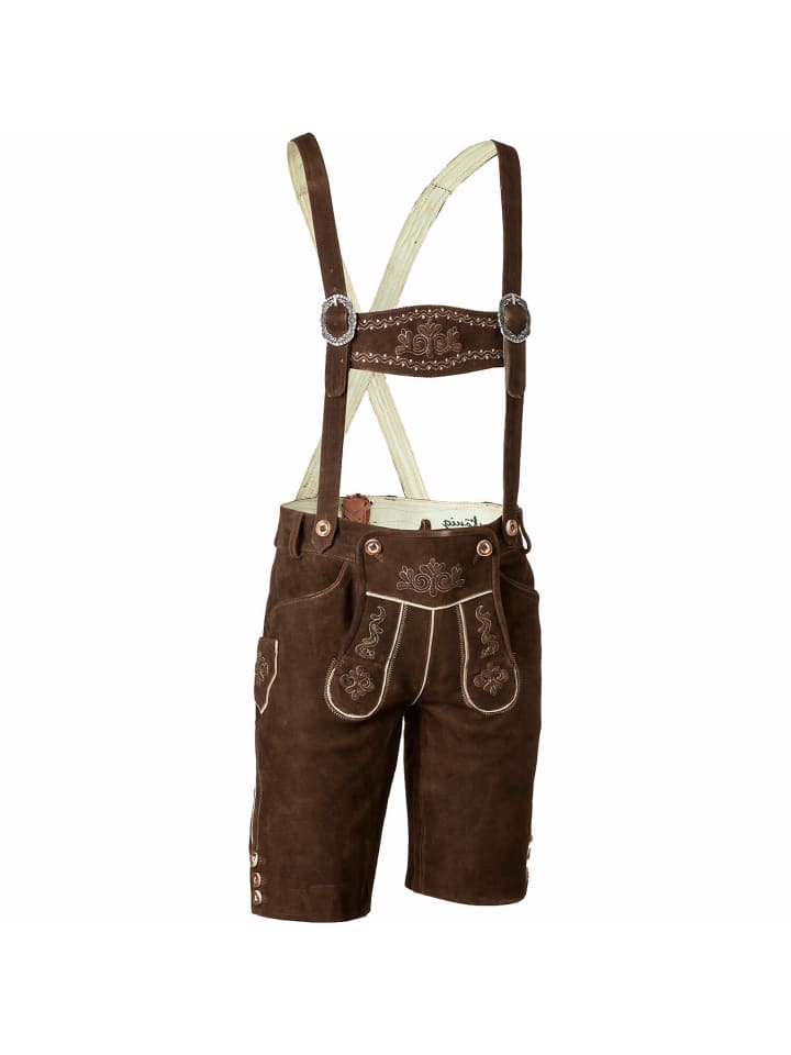 Lederhose Tegernsee K13 kurz in Crema