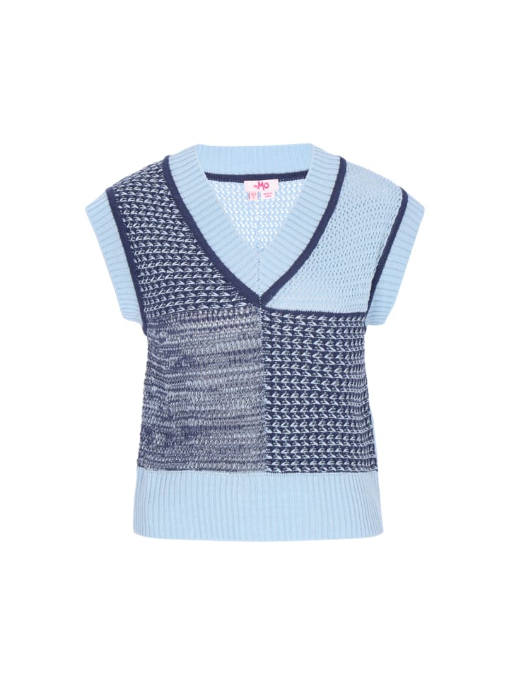 Women Vest in light blue navy