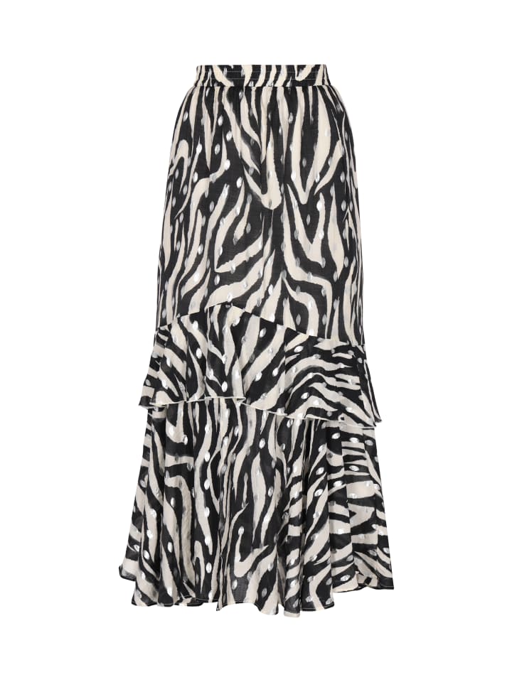 Damen Rock in Schwarz Weiss