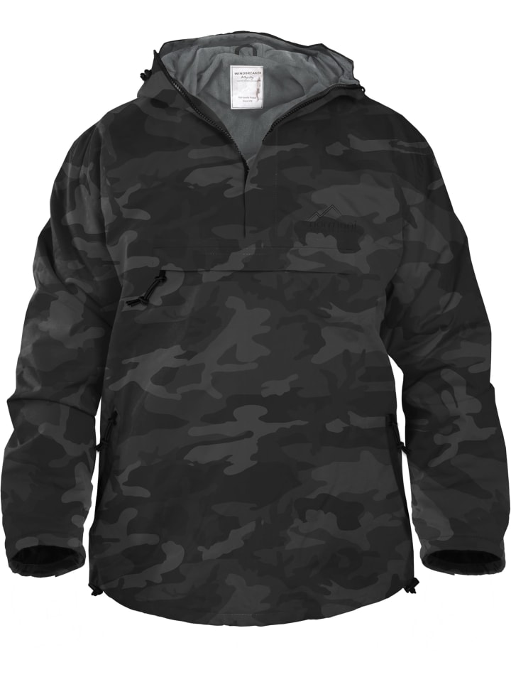 Herren Windbreaker Myrsky in Dark-Camo