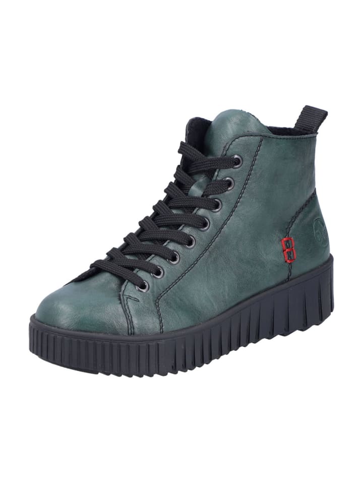 Sneaker High in Grün