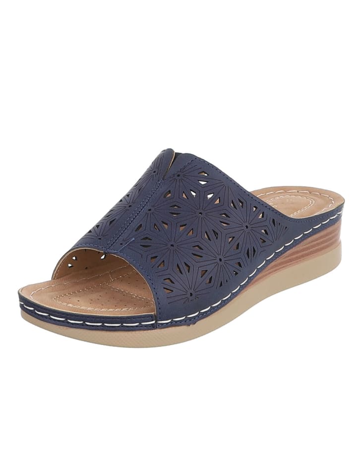 Sandale & Sandalette in Dunkelblau