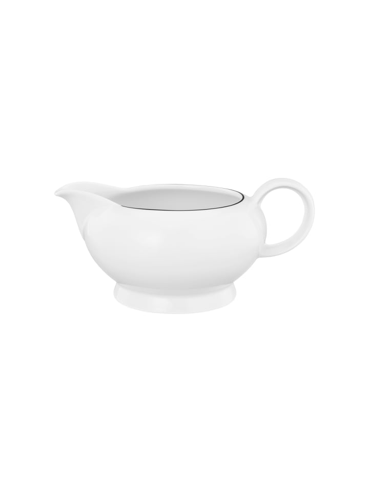Sauciere Lido Black Line in Weiß 500 ml