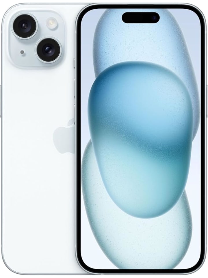 Apple iPhone 15 128GB refurbished in Blau