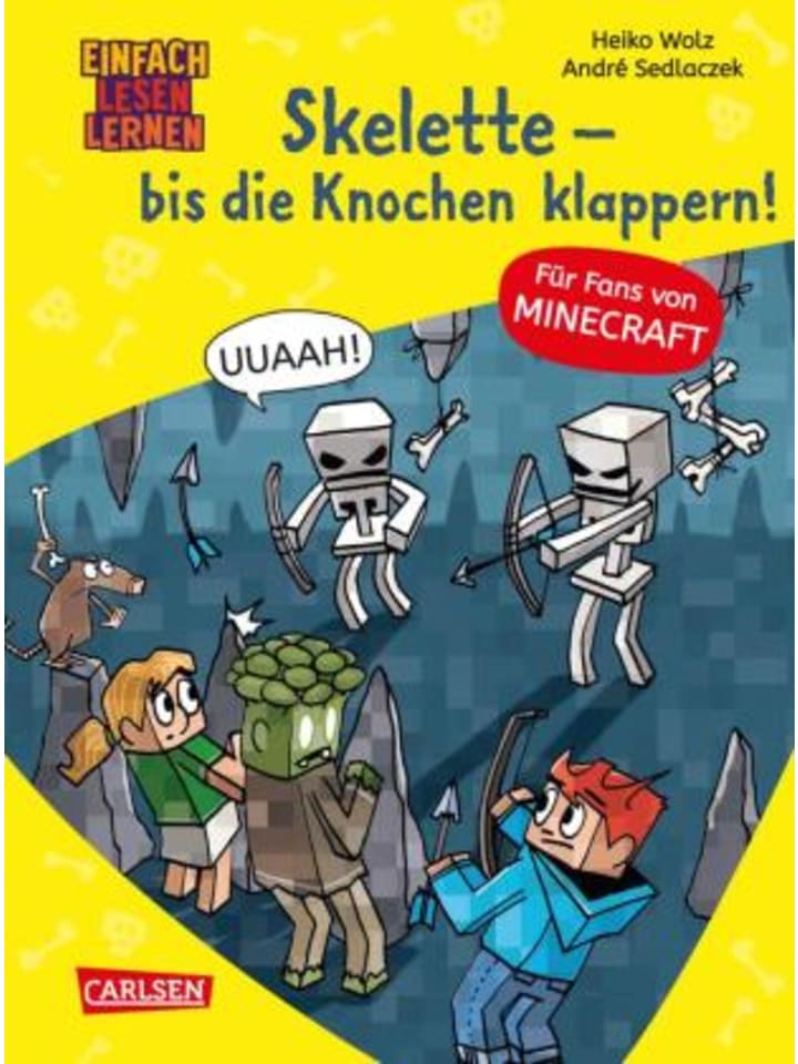 Buch - Minecraft 7: Skelette - bis die Knochen klappern!