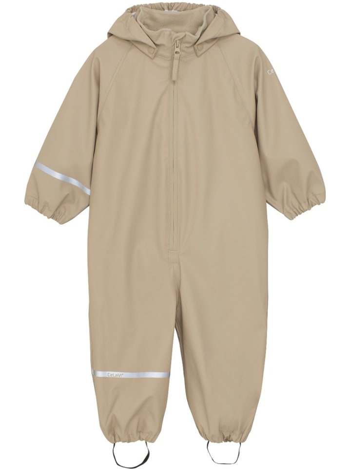 Kinder Schneeanzug "Basic Rainwear Suit PU" in Weiß