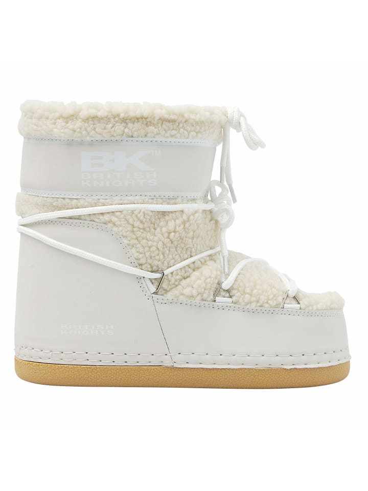 Stiefel Blizzard in beige/cremeweiss