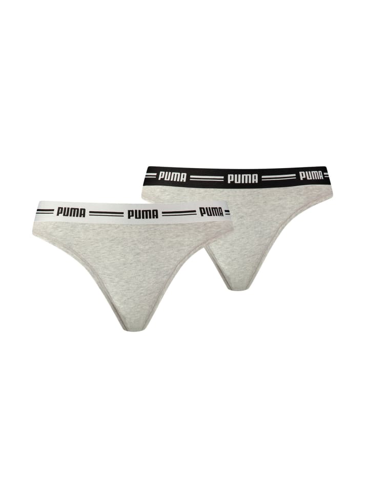 String 2er Pack in Grau