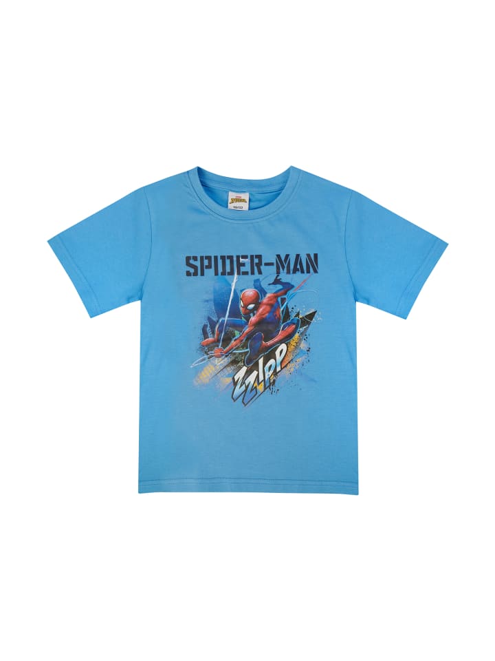 T-Shirt kurzarm in Blau