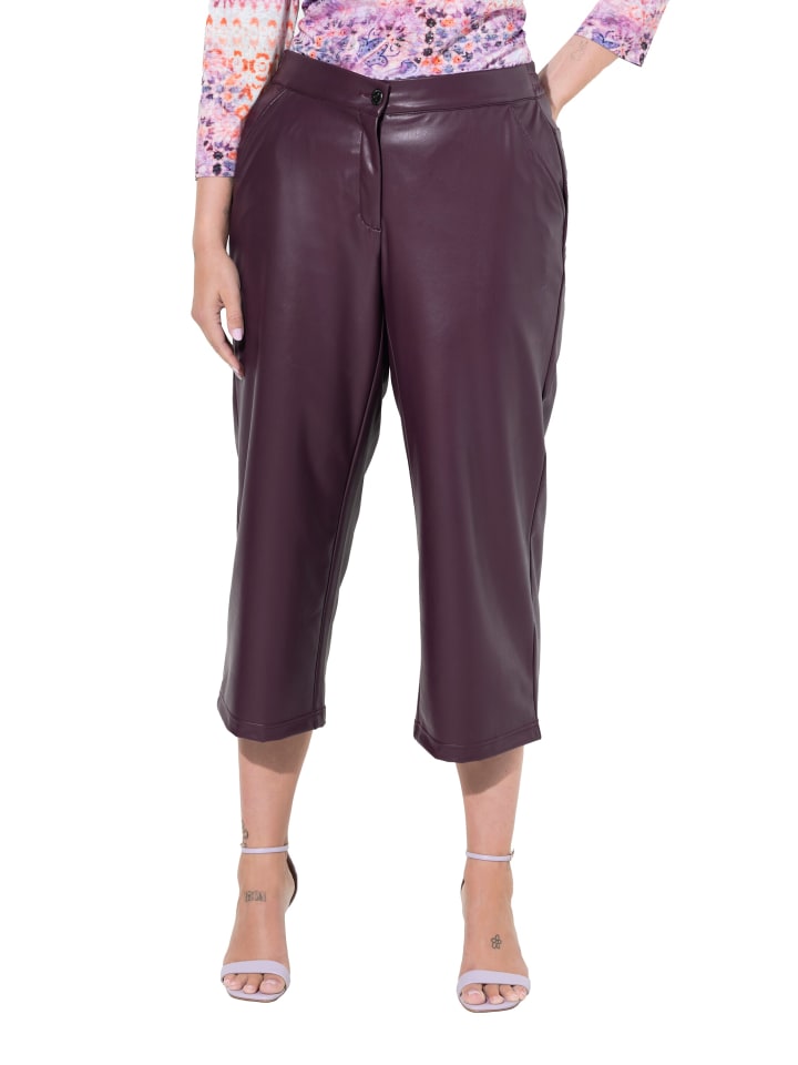 Hosen in aubergine