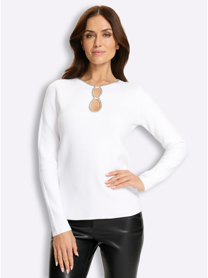 Pullover in ecru