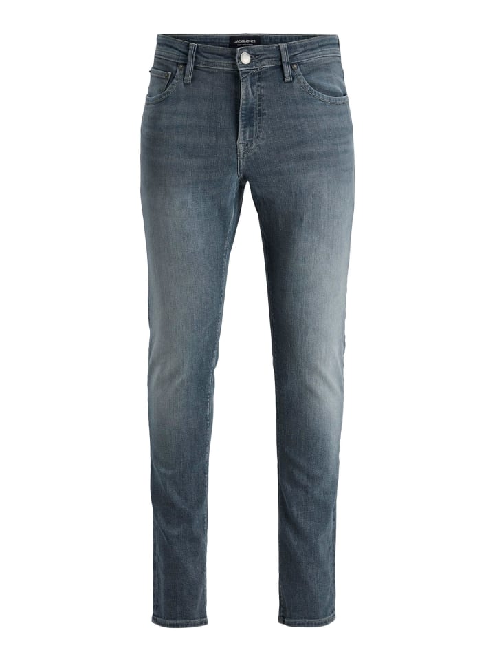 Slim Fit Jeans in Grey Denim