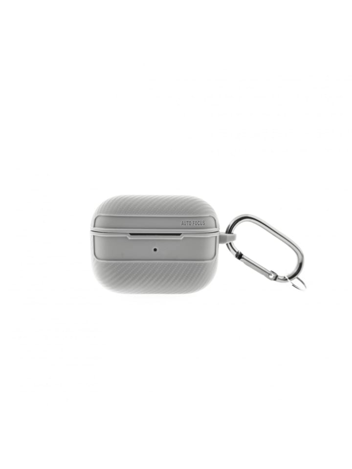 Kopfhörerhülle Carbon Etui kompatibel mit AirPods in Schwarz