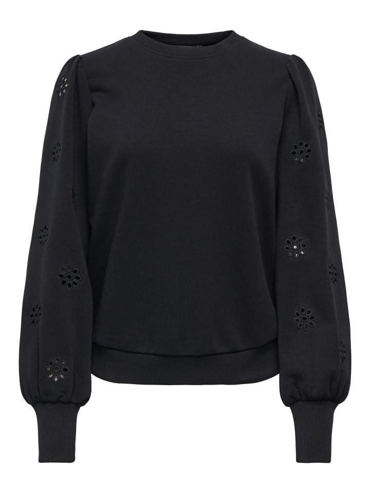 Sweatshirt in Black