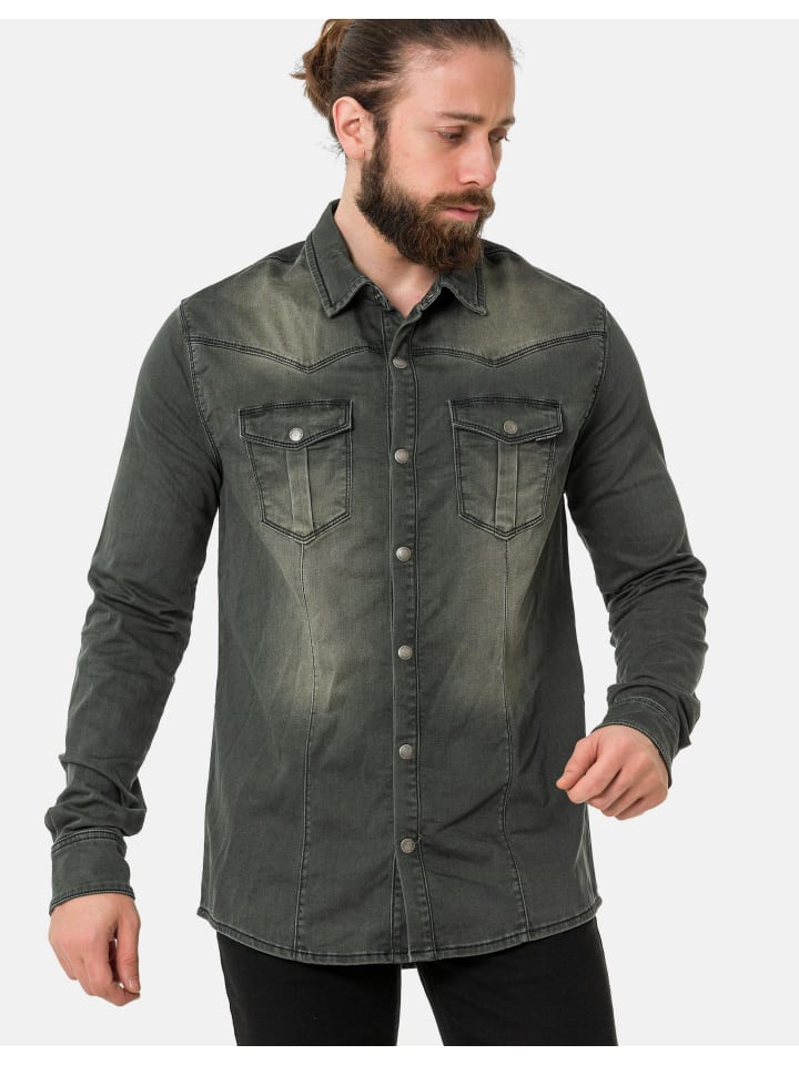 Jeanshemd CH189 in KHAKI