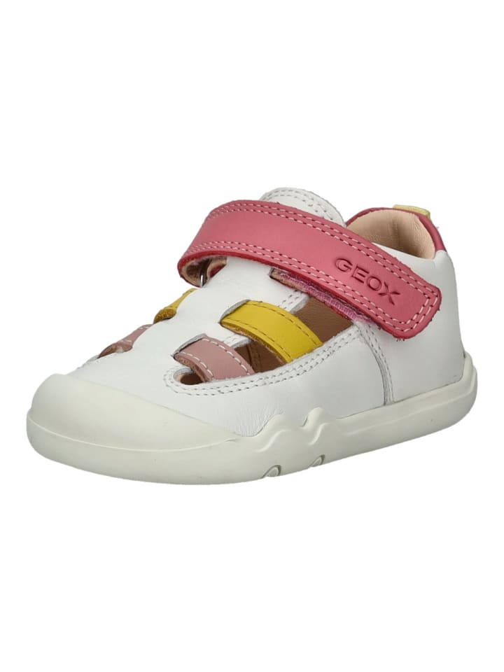 Sandalen Weiß/Pink