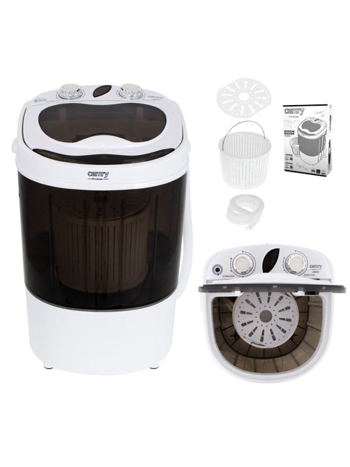 Camry CR 8054 Mini-Waschmaschine für Reisen oder Camping - 3kg in Weiß