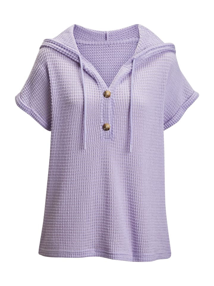Kapuzenshirt in flieder