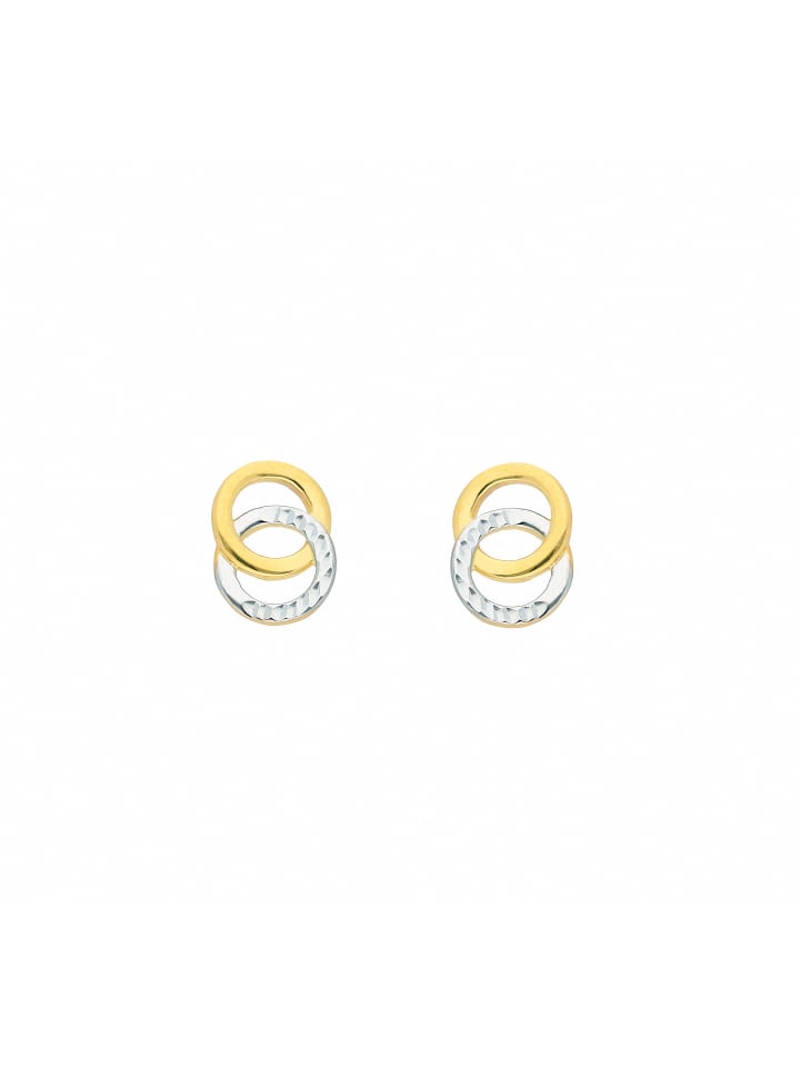 Damen 333 Gold Ohrringe / Ohrstecker in gold
