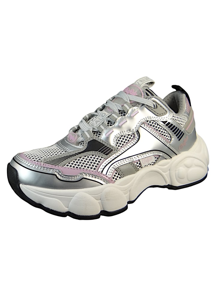 Sneaker silberfarben