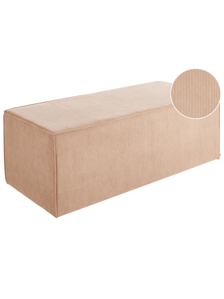 Bettbank VINITA in Beige - (W) 120 x (H) 43 x (L) 55 cm