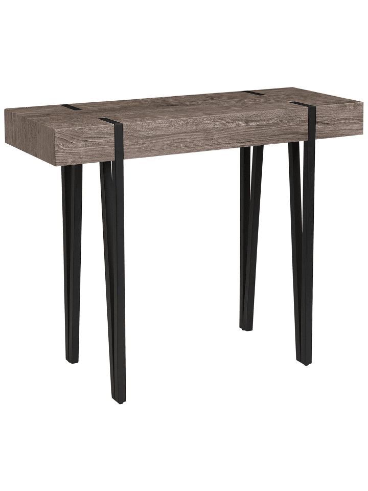 Konsolentisch ADENA in Braun/Schwarz - (W) 100 x (H) 81 x (L) 40 cm