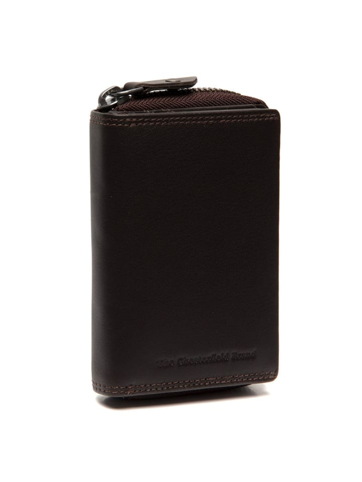 Lenwick Geldbörse Leder 11 cm brown