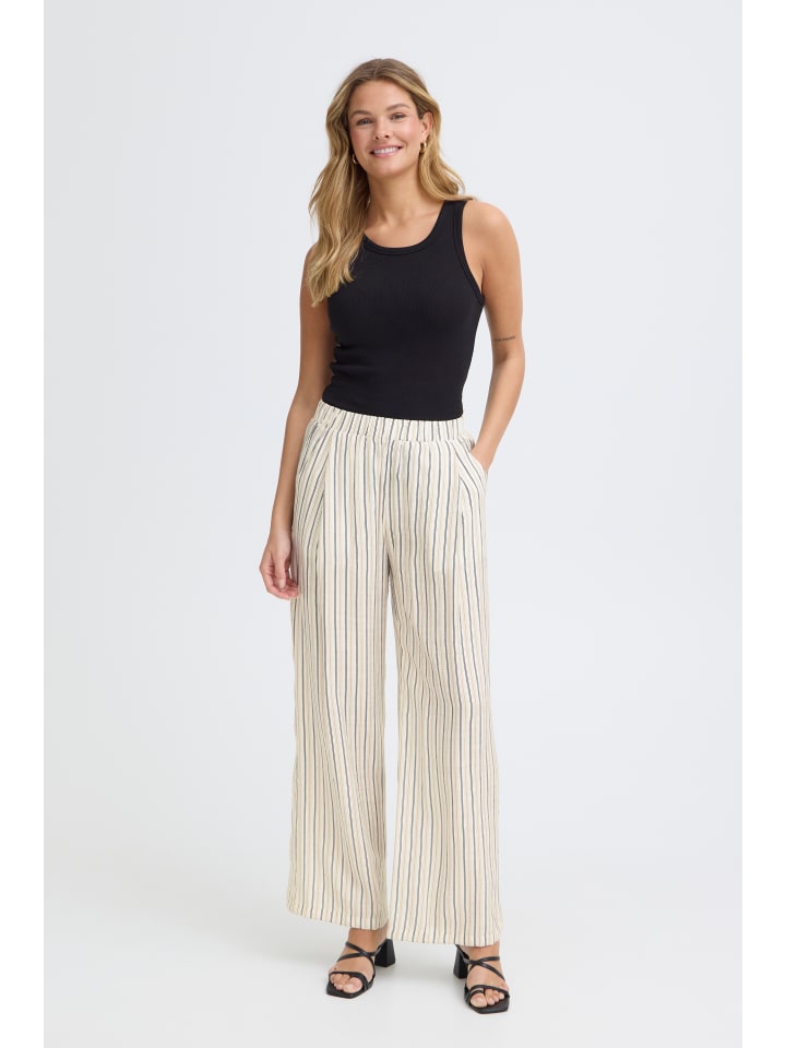Freizeithose FRARIANA Relaxed fit in SAVANNAHTAN STRIPE