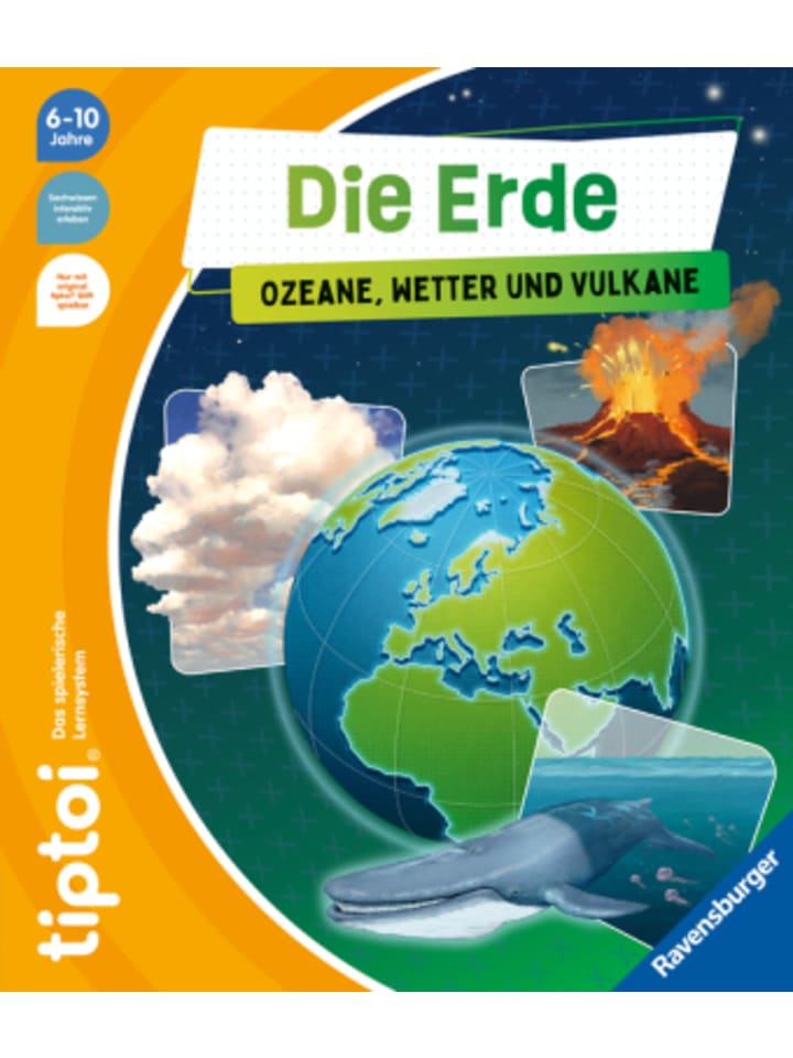 Buch - tiptoi® - Die Erde: Ozeane, Wetter und Vulkane