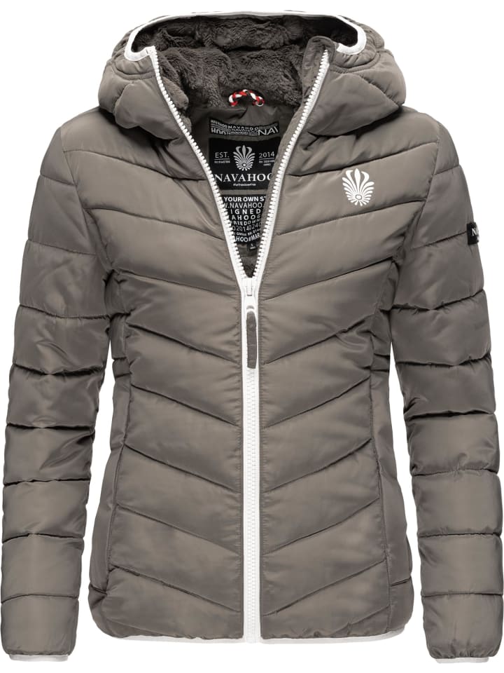 Winterjacke Elva in Grau