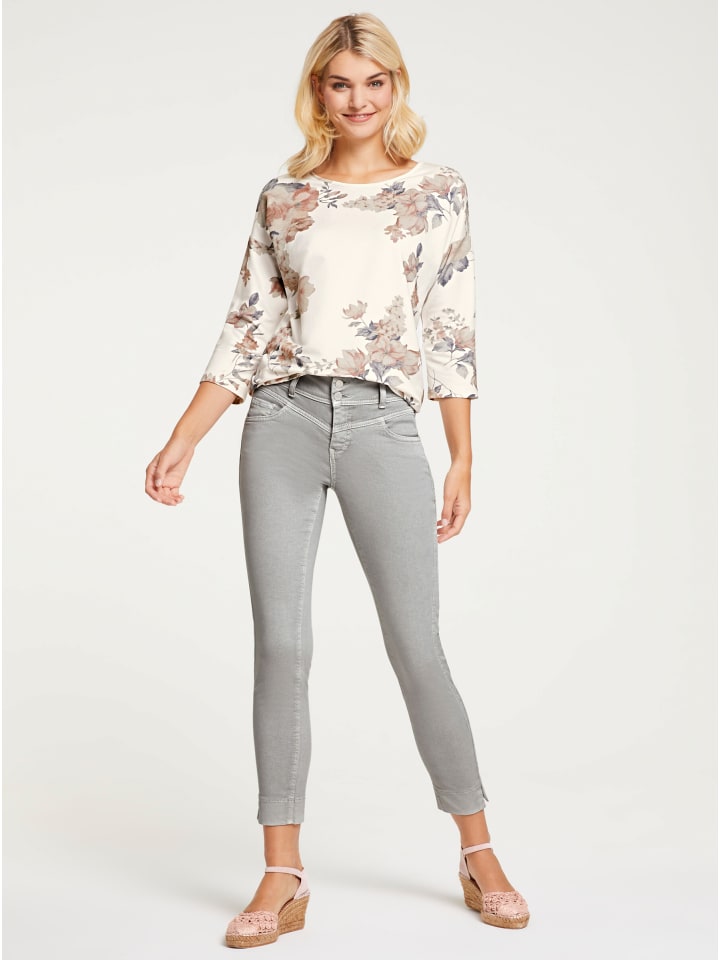 Druck-Shirt in softrose