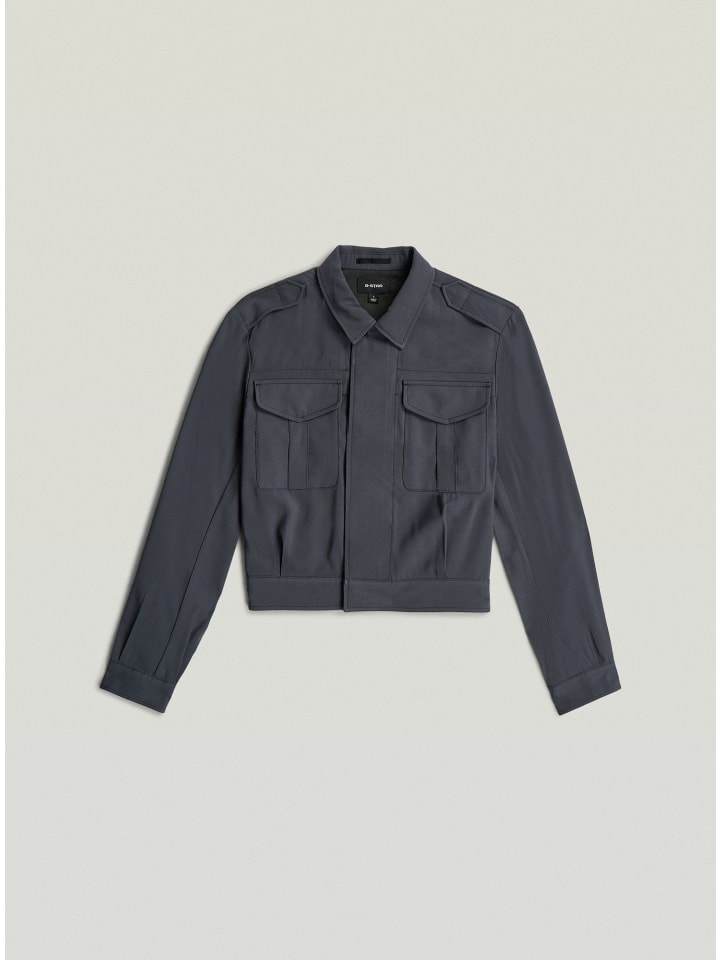 Officer Short Jacke petrol