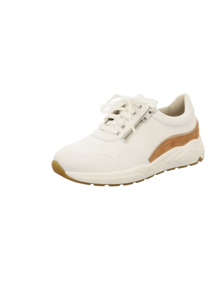 Sportliche Schnürschuhe in Weiß