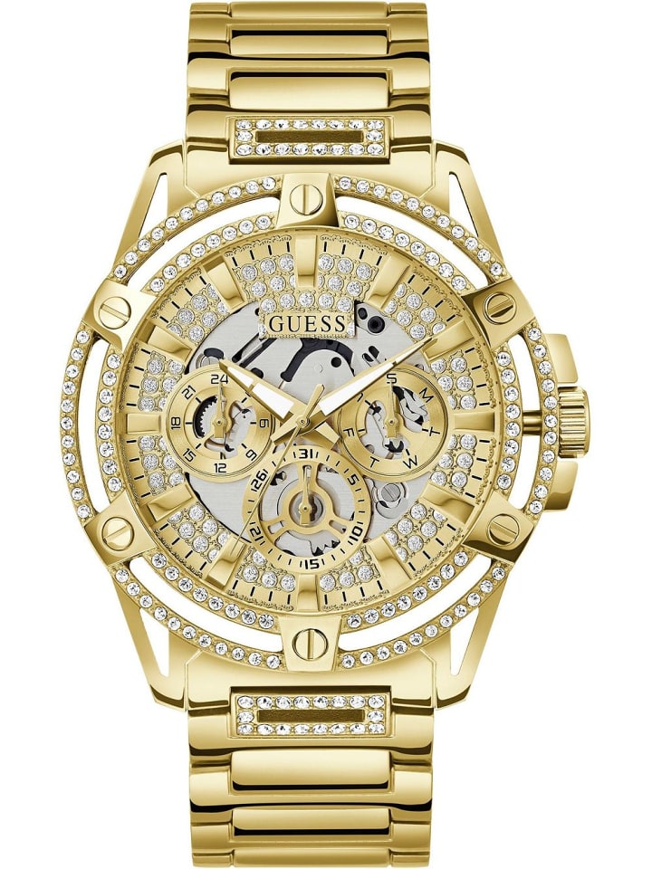 Multifunktionsuhr King gold 48 mm in gold