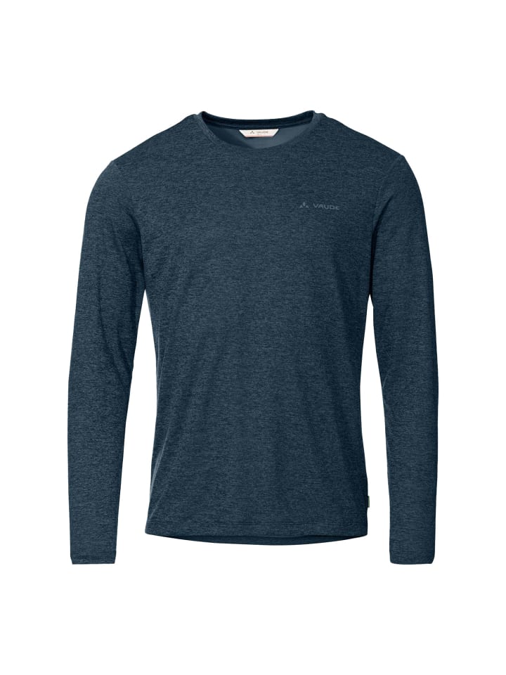 Essential LS Shirt in Blau