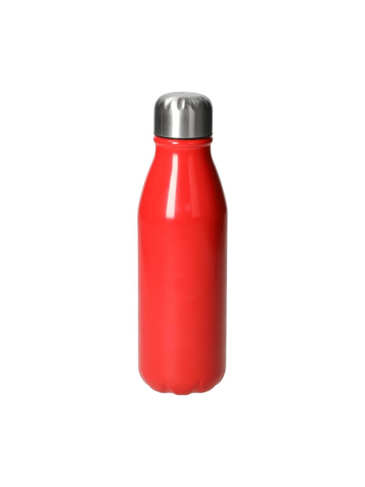 Aluminiumflasche "Colare" in rot - 500 ml