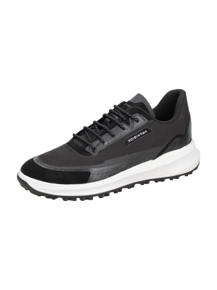 Sportliche Schnürschuhe in Schwarz