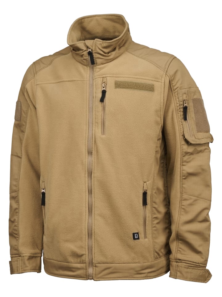Fleece Jacket in camel