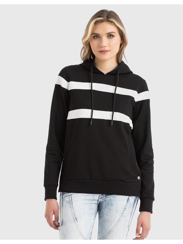 Sweatshirts HOODIE SWEATSHIRT in BLACK