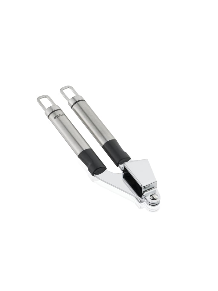 Knoblauchpresse 03124 silber schwarz 2,9 x 5,5 x 19,5 cm