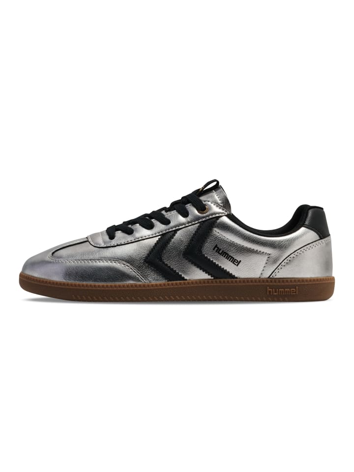 Schnürsenkel Sneaker Metal72 Lebensstil Damen in SILVER