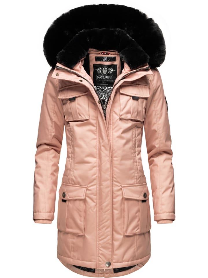 Wintermantel Tiniis in Rose
