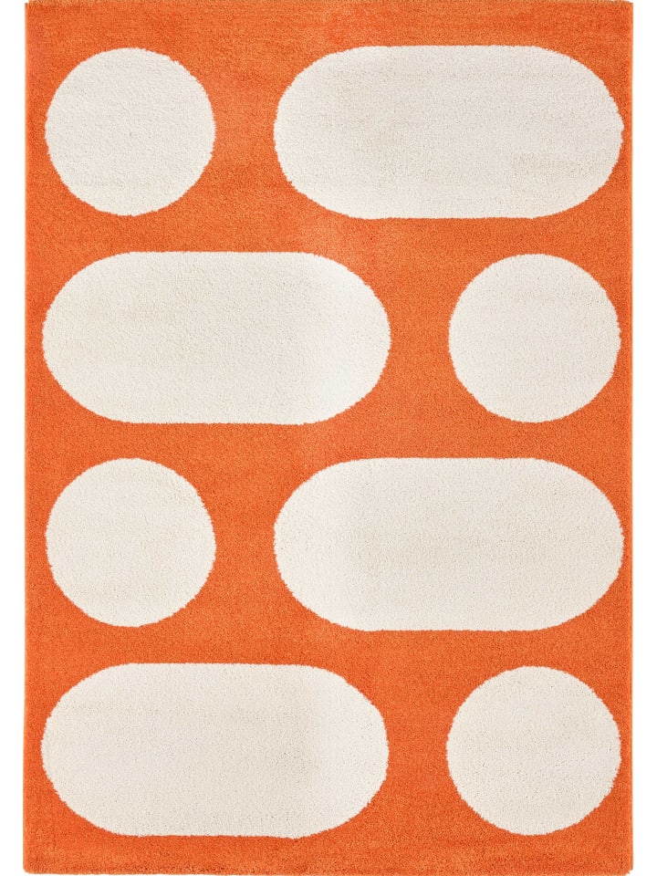 Teppich Groovy in Orange