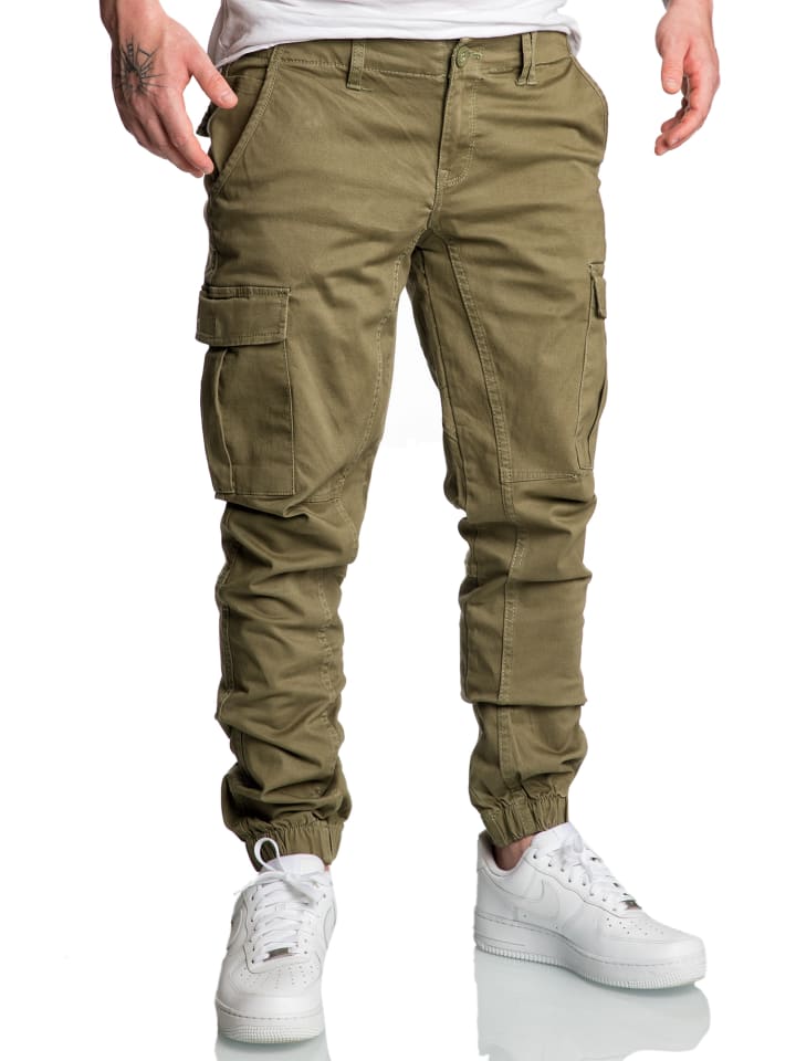 Cargo Jogger-Chino RIALTO in Olive
