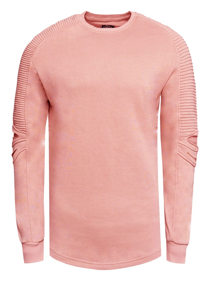 Biker Sweater in Rose