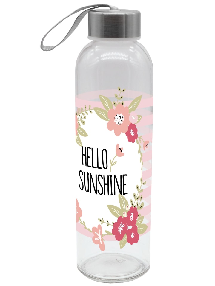 Trinkflasche Hello Sunshine in Rosa - 500ml