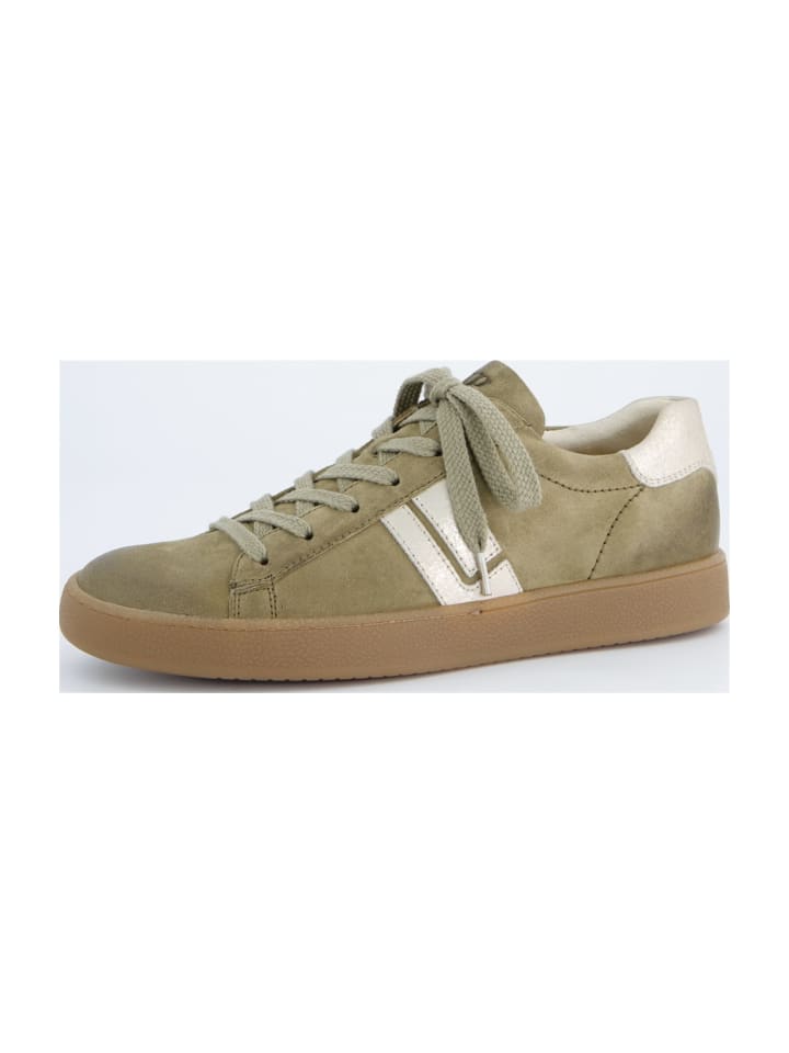 Sportliche Schnürschuhe in Grün