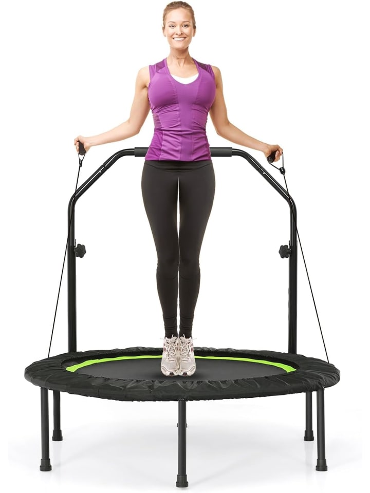 φ101cm Mini Trampolin in Grün