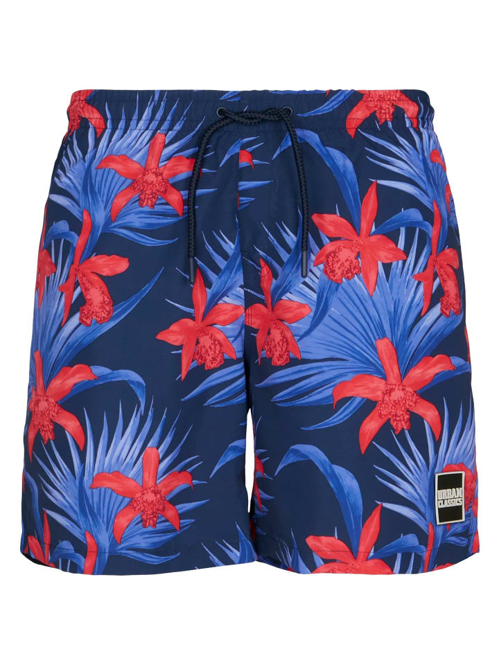 Beachwear - Bottom in blue/red